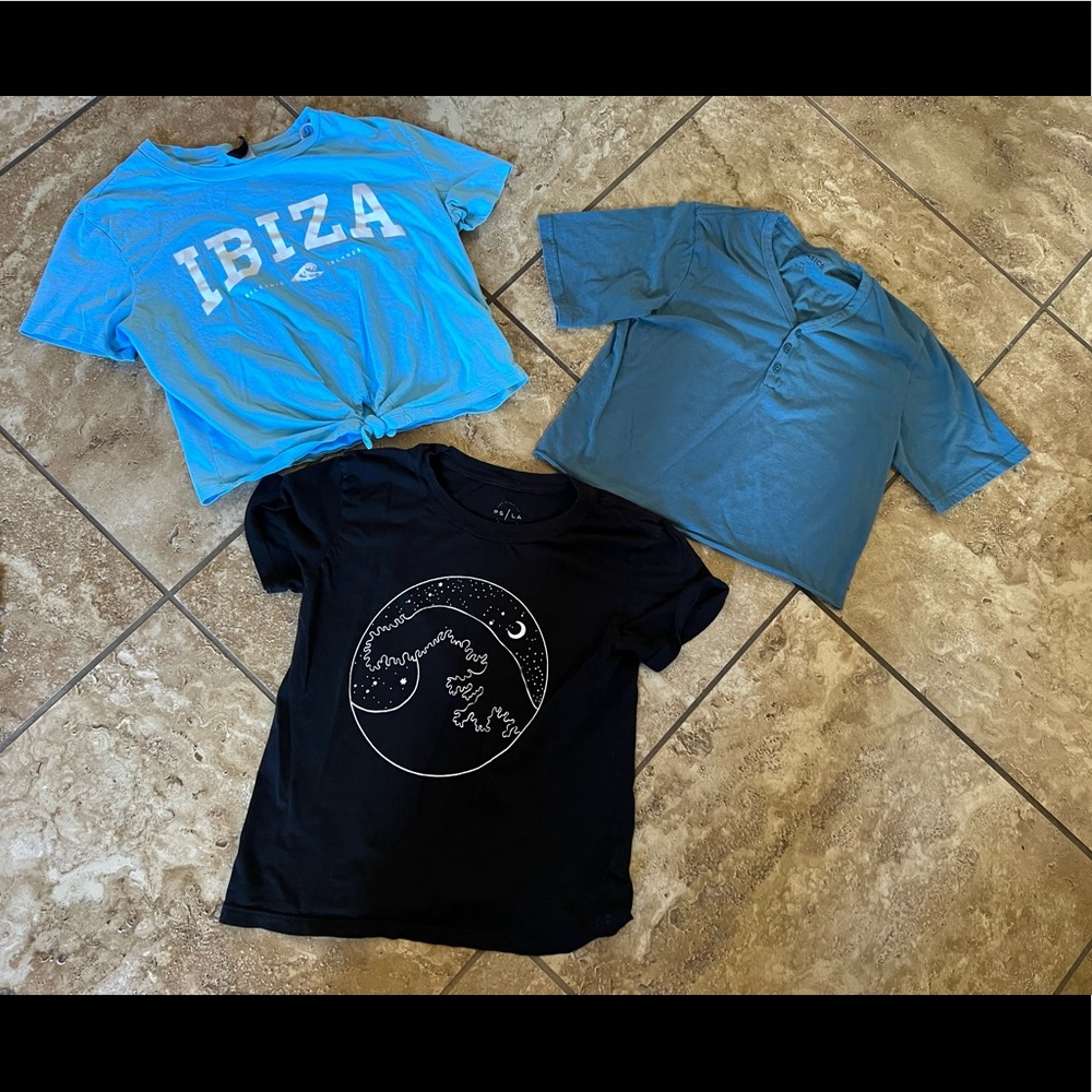 Cropped t-shirt top bundle - Picture 1 of 2